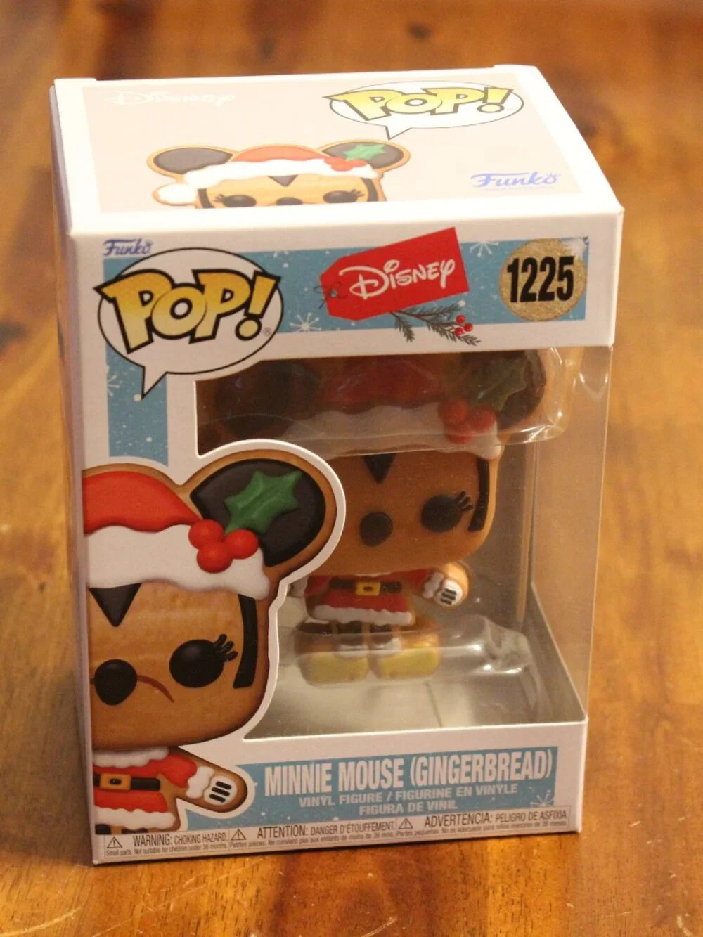 Gingerbread Mickey & Minnie Mouse Funko Pops